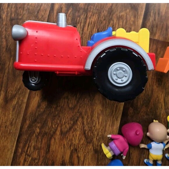 Cocomelon Toy Lot House, Tractor With Sound, 5 Figures & Toy Toilet Bundle 8pcs - Picture 14 of 16